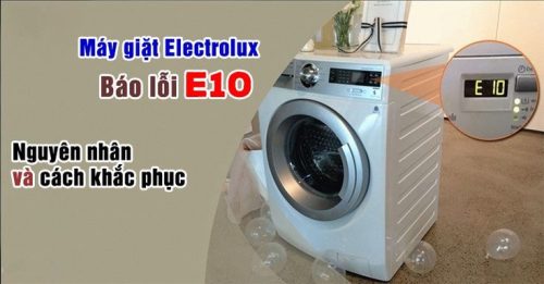 Máy Giặt Electrolux Báo Lỗi E10