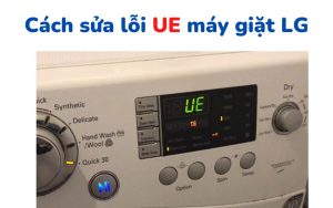 Lỗi UE trên máy giặt LG