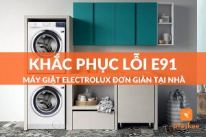 máy giặt electrolux báo lỗi E91